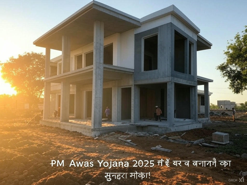 PM Awas Yojana 2025 में घर बनाने का सुनहरा मौका!